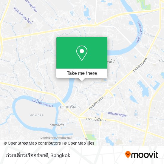 ก๋วยเตี๋ยวเรืออร่อยดี map