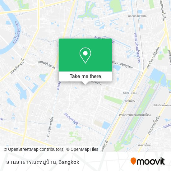 สวนสาธารณะหมู่บ้าน map