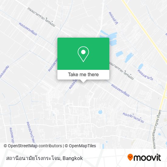 สถานีอนามัยโรงกระโจม map