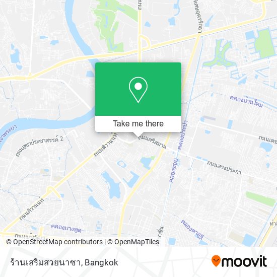 ร้านเสริมสวยนาซา map