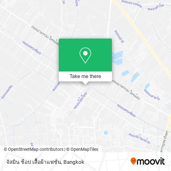จัสมิน ช็อป เสื้อผ้าแฟชั่น map