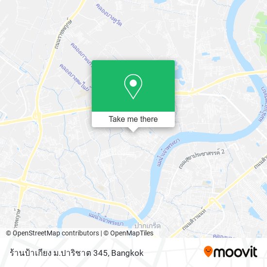 ร้านป้าเกียง ม.ปาริชาต 345 map