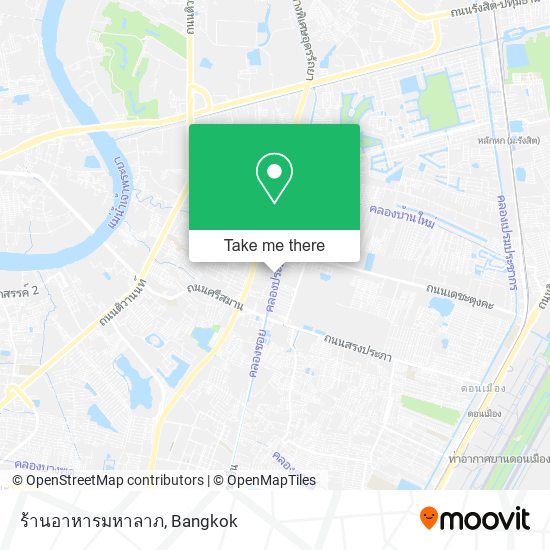 ร้านอาหารมหาลาภ map