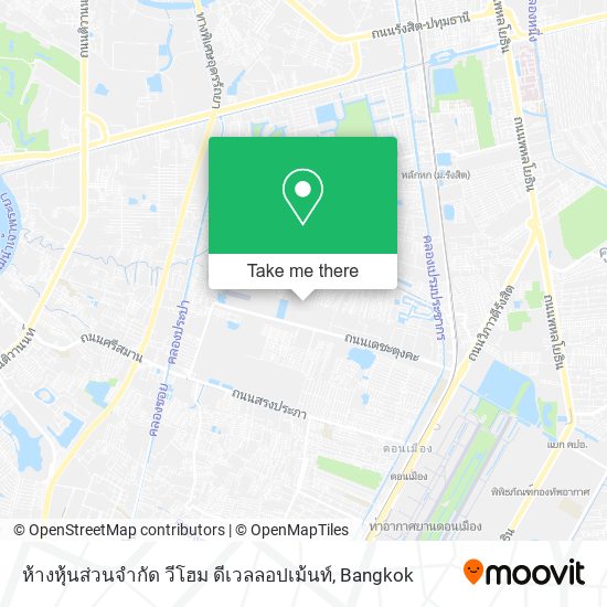 ห้างหุ้นส่วนจํากัด วีโฮม ดีเวลลอปเม้นท์ map