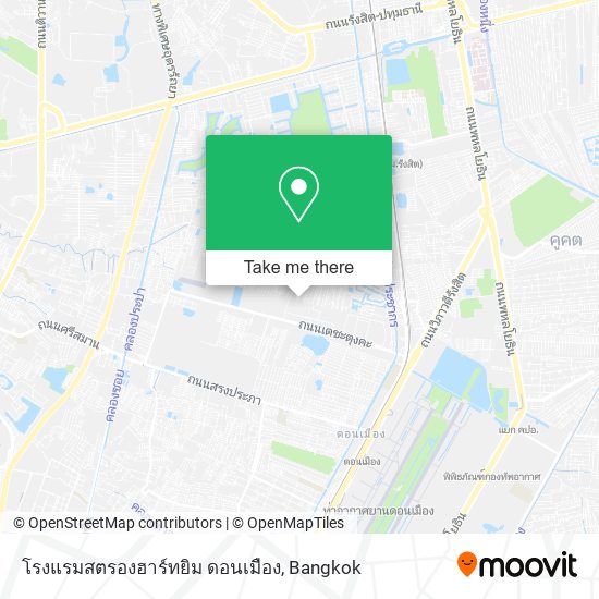 โรงแรมสตรองฮาร์ทยิม ดอนเมือง map