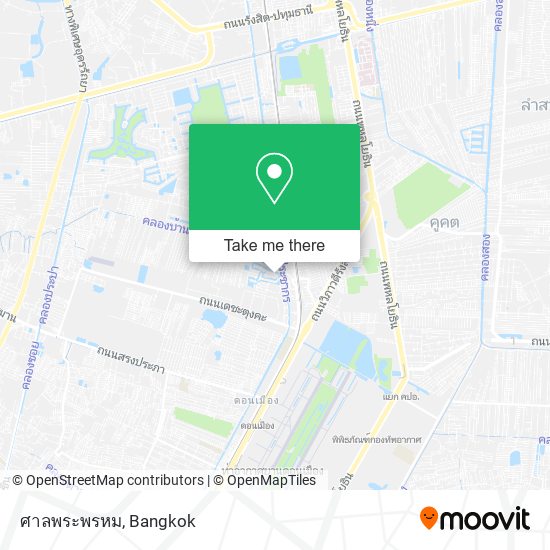 ศาลพระพรหม map