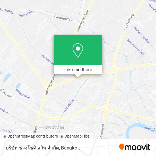 บริษัท ช่วงโชติ สวิม จํากัด map