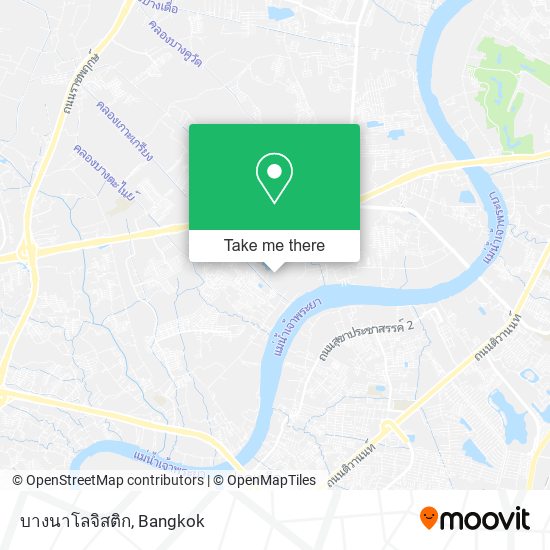 บางนาโลจิสติก map