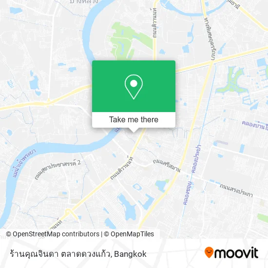 ร้านคุณจินดา ตลาดดวงแก้ว map