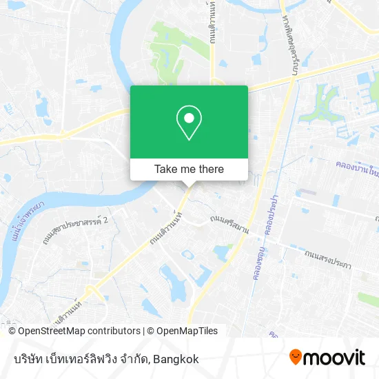 บริษัท เบ็ทเทอร์ลิฟวิง จํากัด map