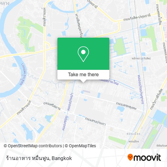 ร้านอาหาร หมื่นฟูน map