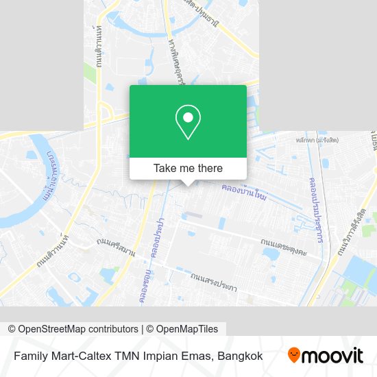 Family Mart-Caltex TMN Impian Emas map