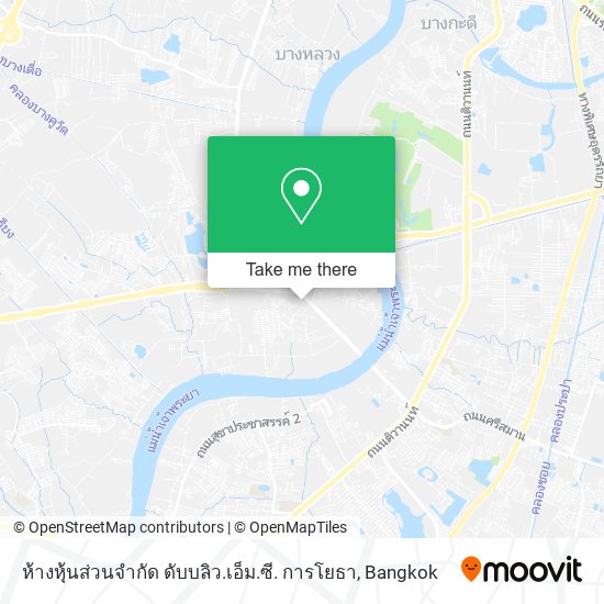 ห้างหุ้นส่วนจํากัด ดับบลิว.เอ็ม.ซี. การโยธา map