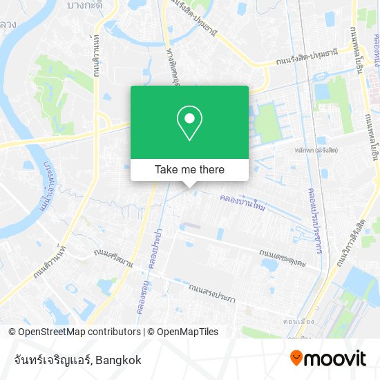 จันทร์เจริญแอร์ map