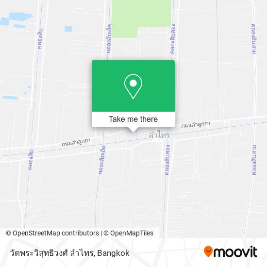 วัดพระวิสุทธิวงศ์ ลําไทร map