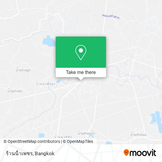 ร้านน้ําเพชร map