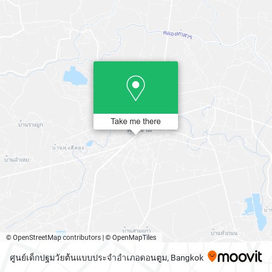 ศูนย์เด็กปฐมวัยต้นแบบประจําอําเภอดอนตูม map