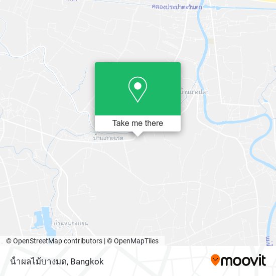 น้ําผลไม้บางมด map