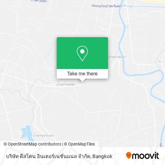 บริษัท ดีสโตน อินเตอร์เนชั่นแนล จํากัด map