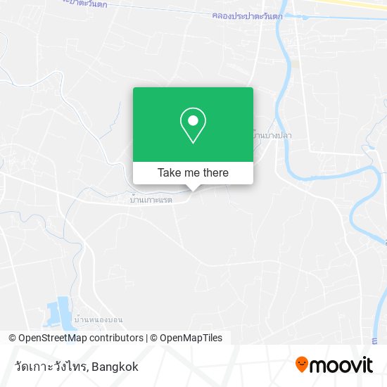 วัดเกาะวังไทร map