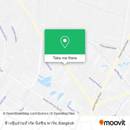 ห้างหุ้นส่วนจํากัด นิสชิน พาร์ท map