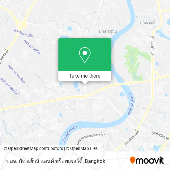 บมจ. ภัทรเฮ้าส์ แอนด์ พร็อพเพอร์ตี้ map