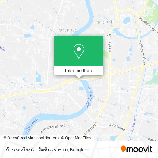 บ้านระเบียงน้ํา วัดชินวราราม map
