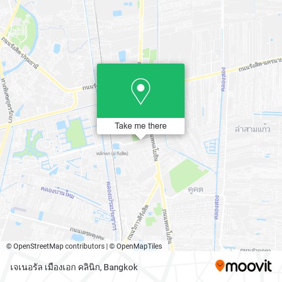 เจเนอรัล เมืองเอก คลินิก map