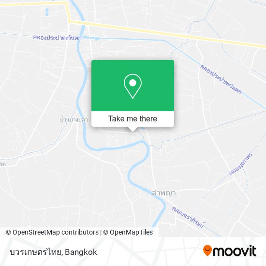 บวรเกษตรไทย map