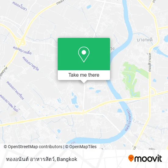 ทองอนันต์ อาหารสัตว์ map