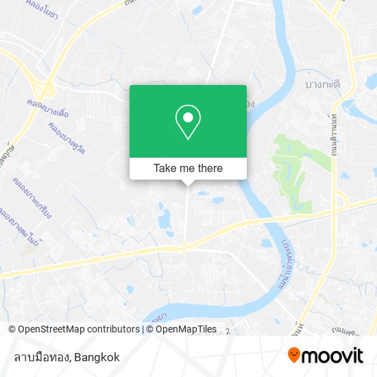 ลาบมือทอง map