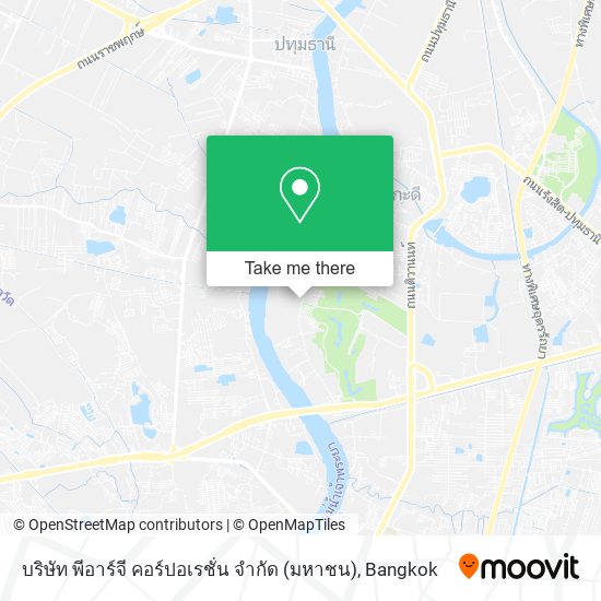 บริษัท พีอาร์จี คอร์ปอเรชั่น จํากัด (มหาชน) map