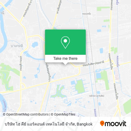 บริษัท ไฮ คีย์ แอร์คอนด์ เทคโนโลยี จํากัด map