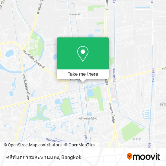 คลีทันตกรรมสะพานแดง map
