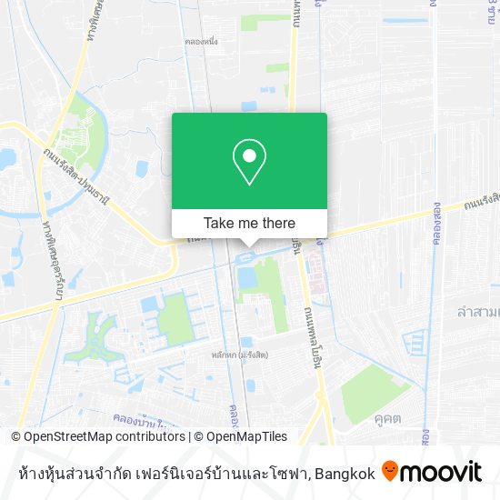 ห้างหุ้นส่วนจํากัด เฟอร์นิเจอร์บ้านและโซฟา map