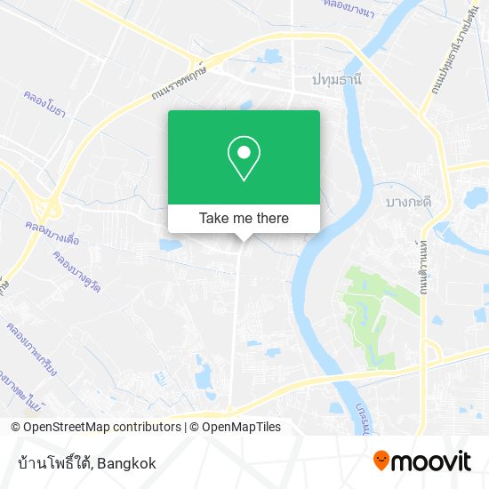 บ้านโพธิ์ใต้ map