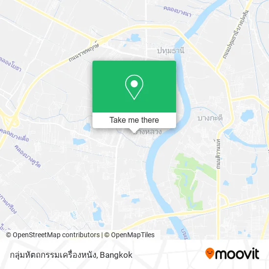 กลุ่มหัตถกรรมเครื่องหนัง map