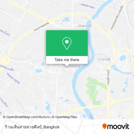 ร้านเส้นสายลายศิลป์ map