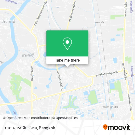 ธนาคารกสิกรไทย map