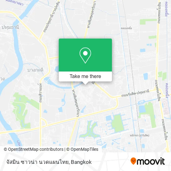 จัสมิน ซาวน่า นวดแผนไทย map