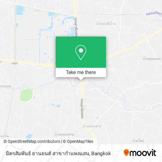 มิตรสัมพันธ์ ยานยนต์ สาขากําแพงแสน map