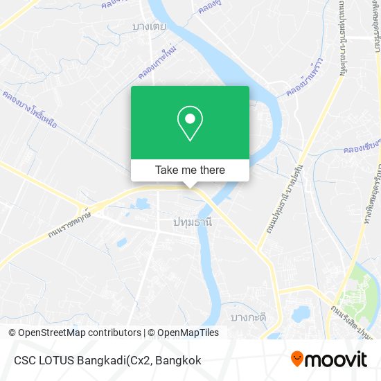 CSC LOTUS Bangkadi map