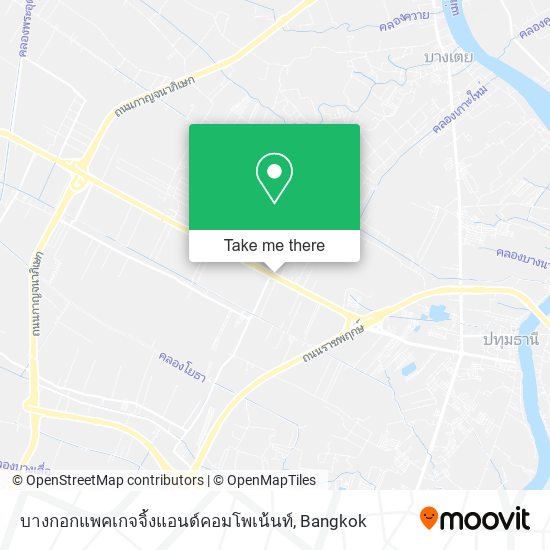 บางกอกแพคเกจจิ้งแอนด์คอมโพเน้นท์ map