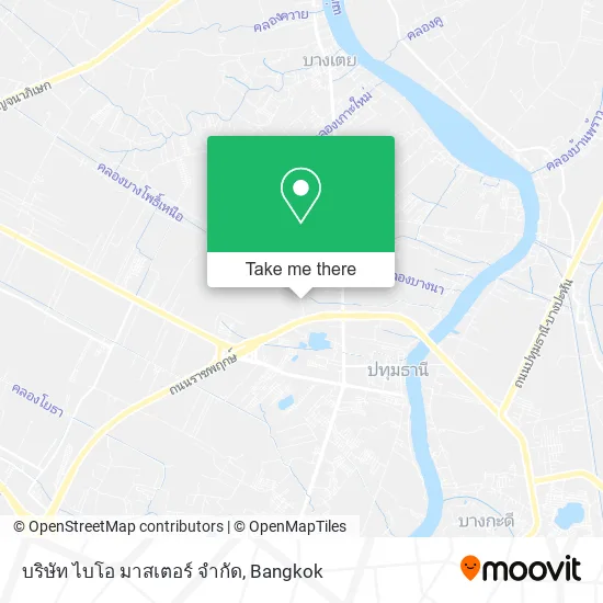 บริษัท ไบโอ มาสเตอร์ จํากัด map