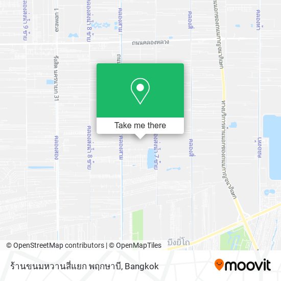 ร้านขนมหวานสี่แยก พฤกษาบี map