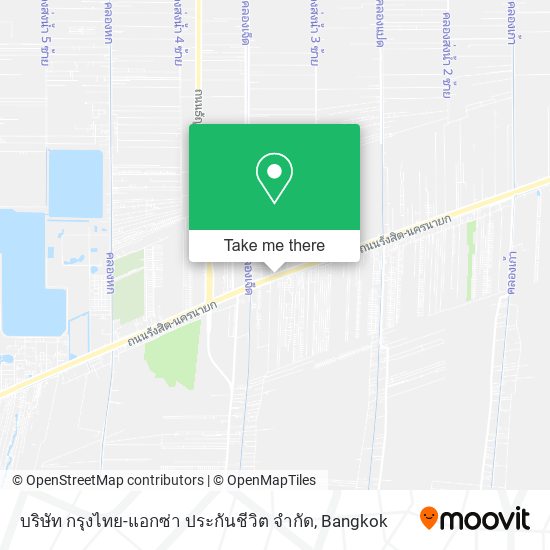 บริษัท กรุงไทย-แอกซ่า ประกันชีวิต จํากัด map