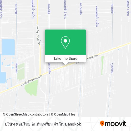 บริษัท คอมไทย อินดัสเทรียล จํากัด map