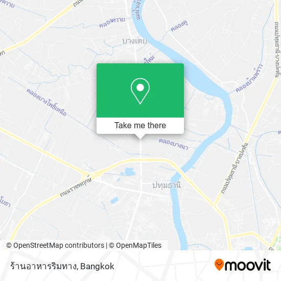 ร้านอาหารริมทาง map