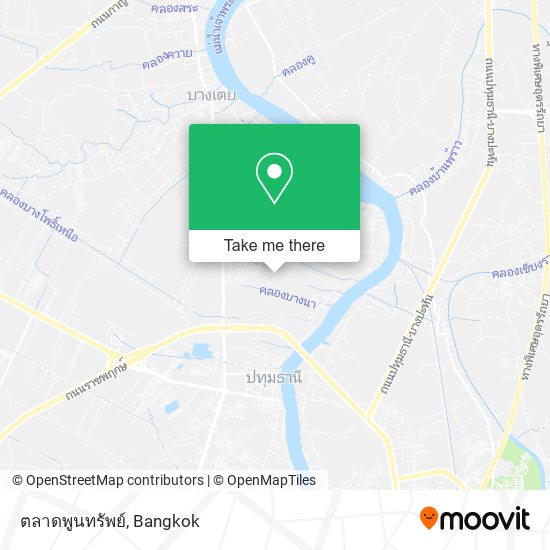 ตลาดพูนทรัพย์ map