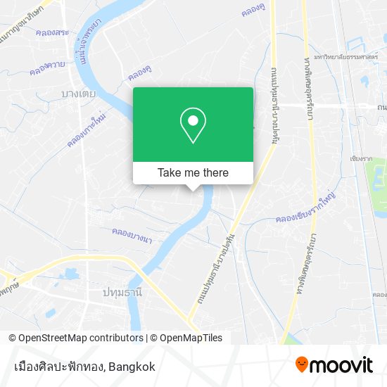 เมืองศิลปะฟักทอง map